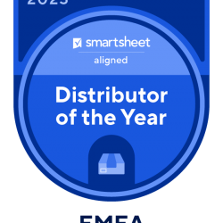 Smartsheet Distributor of The Year EMEA