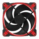 Arctic BioniX P120 PWM PST Fan Black/Red