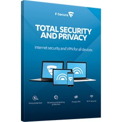 F-Secure Total Priv Sec Fdome SAFE 1 Yr 3 Dev RBOX
