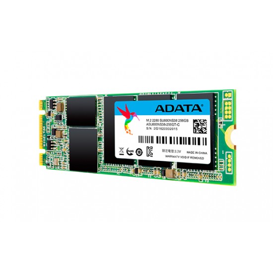ADATA ASU800NS38-256GT-C internal solid state drive M.2 256 GB Serial ATA III TLC