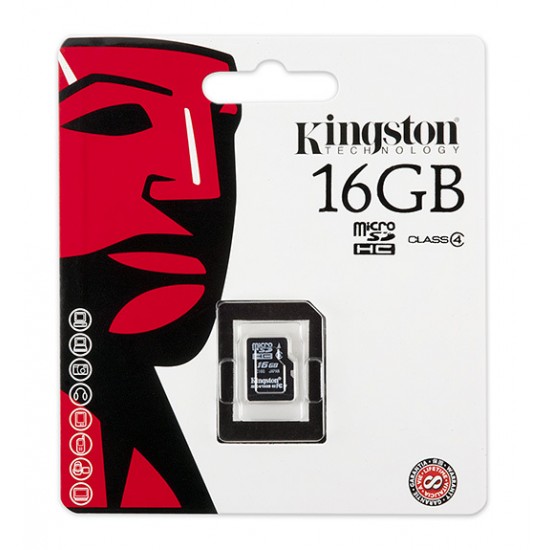16GB microSDHC Class 4 Flash Card ONLY
