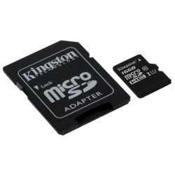 Kingston Canvas Select 16GB UHS-1 (U1) & Adaptor