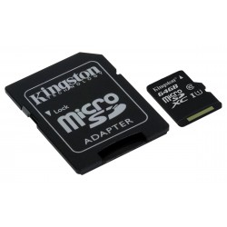 Kingston Canvas Select 64GB UHS-1 (U1) & Adaptor