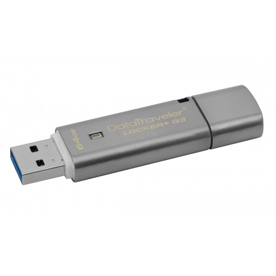 64GB USB 2.0 DT Locker+ G3 w/Automatic