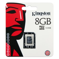 8GB microSDHC Class 4 Flash Card Single