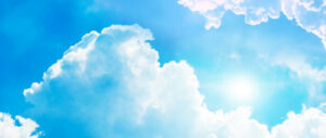 sunshine cloud and blue sky - image by Mosi Knife/Unsplash